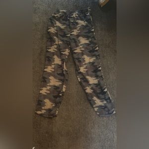 Camo pajama pants